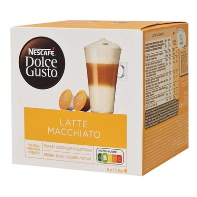 NESCAFE DOLCE GUSTO Latte Macchiato 16 kapsułek