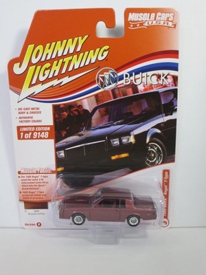 Johnny Lightning 1:64 Buick Regal T-Type 1986 rose