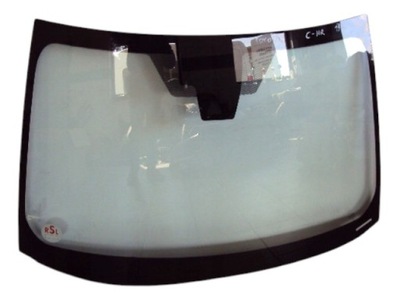 Стекло лобовое камера toyota c-hr гибрид 2017 rok фото №1