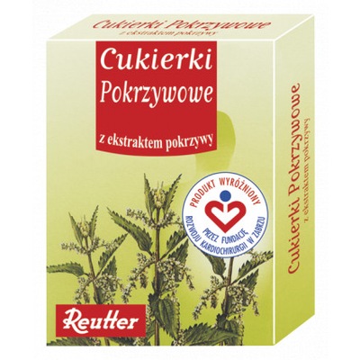 Reutter, Cukierki pokrzywowe, 50 g