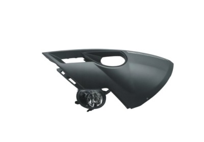 Audi q7 4l0 2009-15 lift рамка противотуманная фара левая хром фото №1