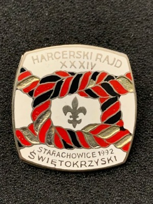 HARCERSKI RAJD ŚWIĘTOKRZYSKI 1992