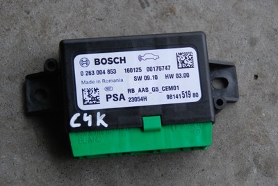 Модуль блок керування паркування pdc citroen c4 ii ds4 фото №1
