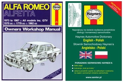 ALFA ROMEO ALFETTA GTV (1973-1987) MANUAL REPARACIÓN HAYNES +GRATIS 24H  