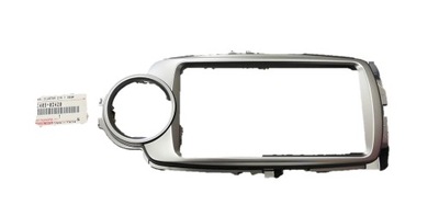 Toyota yaris 12- рамка панель радіо 2 din nowa oryg фото №1