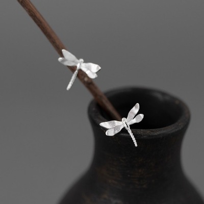 Świeże kolczyki Mini Dragonfly