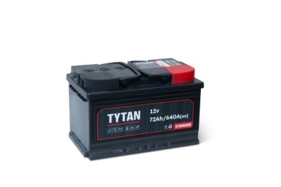 Акумулятор титан 72ah 640a фото №1