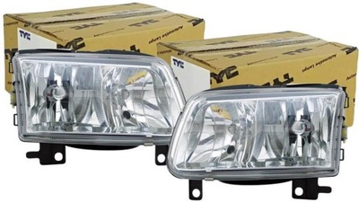 TYC REJILLAS FAROS PARTE DELANTERA JUEGO VW POLO 6N2  