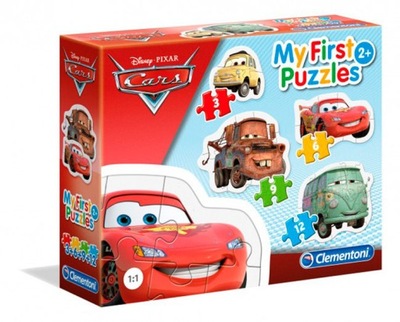 CLEMENTONI MOJE PIERWSZE PUZZLE Cars AUTA 20804