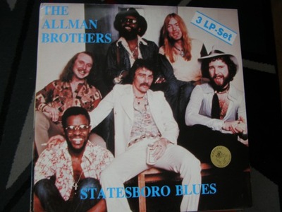 Allman Brothers Band -statesboro blues 3lp EX+ UNIKAT!! COLOR!!