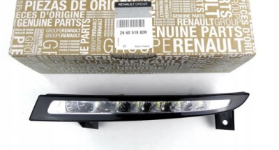 Новая  фонарь  дневные led левая renault megane 3 рестайлинг фото №1