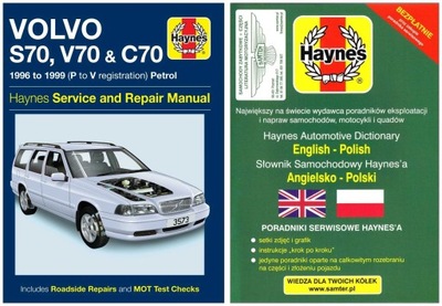 VOLVO S70 V70 C70 BENZYNOWE (1996-1999 MANUAL REPARACIÓN HAYNES +GRATIS 24H  