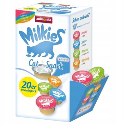 Przysmak kot Animonda Milkies MIX 20 x 15 g