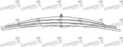 РЕСОРА MERCEDES SCHOMÄCKER 33881000|O.E. 9483201305