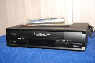 Magnetowid VHS Funai 6 głowic stereo