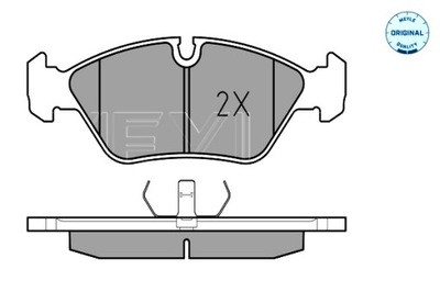 MEYLE КОЛОДКИ ТОРМОЗНЫЕ ПЕРЕД BMW 3 E30 5 E28 6 E24 MASERATI БИТУРБО