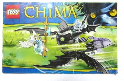 LEGO INSTRUKCJA CHIMA 70128 POJAZD RAPTORA