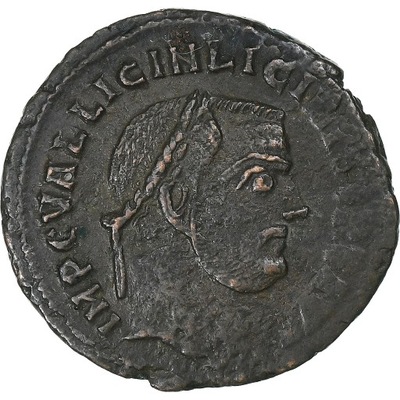 Licinius I, Follis, 315-316, Alexandria, Miedź, VF