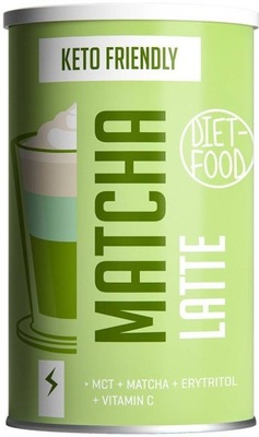 Matcha Latte Keto + MCT Erytrytol Witamina C Diet