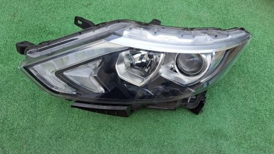 NISSAN QASHQAI 2 II J11 SOCZEWKA+ LED ŽIBINTAS PRIEKINĖ 