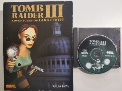Gra Tomb raider 3 PC Big box - 3xA