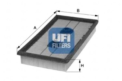 UFI FILTRO AIRE AUDI A3 1.6FSI 03- UFI  