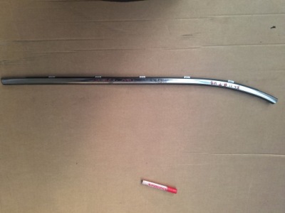 Kia ceed 2 молдинг уплотнитель дверь правый  задняя hb 12-17 хром фото №1