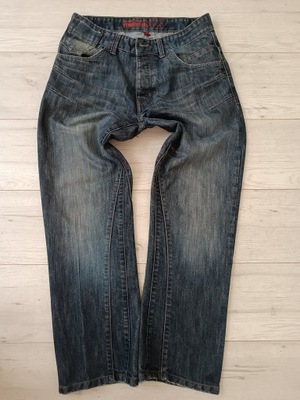 Denim straight 34/30 klasyczne jeansy ( 34/32 )