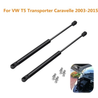 1X/2X CAR FRONT BONNET HOOD SUPPORT GAS STRUT FOR VOLKSWAGEN VW T5 T~68106