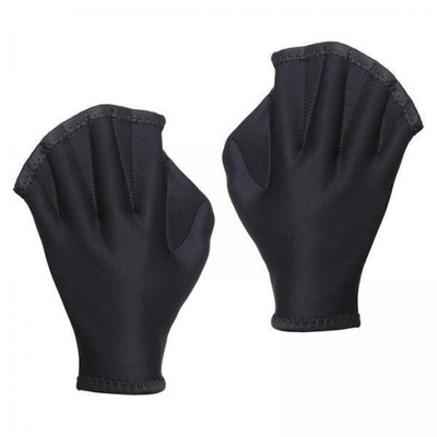 2x 1 Pair Aquatic Swimming Gloves , Frog Webbed