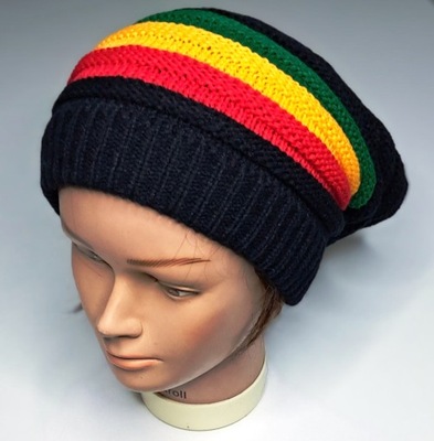 Czapka Rasta Reggae Jamajka