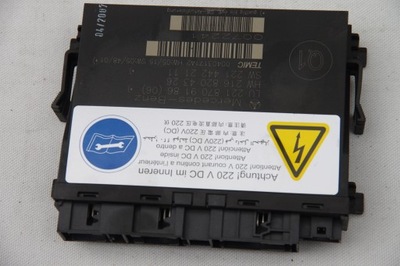 Модуль блок керування сидінь mercedes w221 s-klasa фото №1