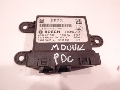 Модуль pdc 13354543 opel astra j фото №1
