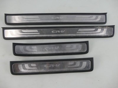 Honda crv iv lift молдинг поріг накладка комплект фото №1