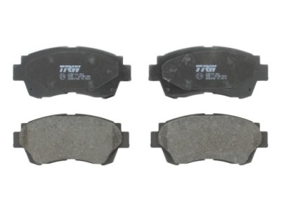 Тормозные колодки тормозные перед trw gdb3155 фото №1