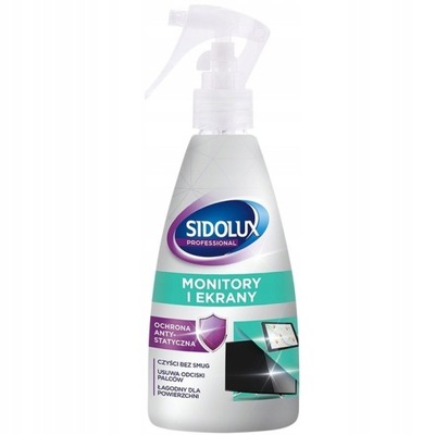 SIDOLUX PROFESSIONAL PŁYN DO EKRANÓW LCD 200 ML