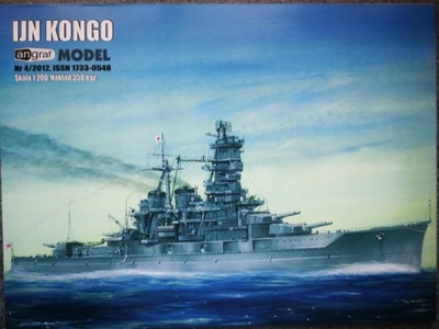 Angraf 4/2012 pancernik IJN KONGO