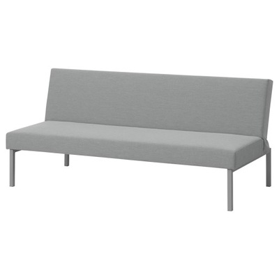 IKEA SALSTAD Rozkładana sofa 3-osobowa Knisa jasnoszary