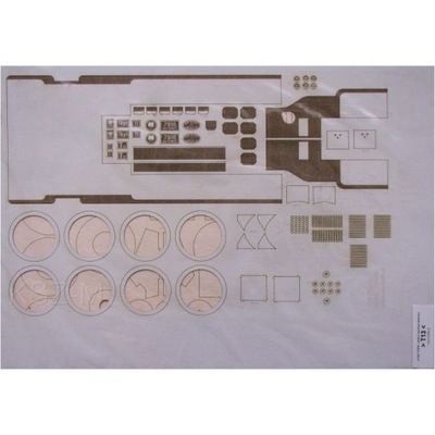 Szkielet do parowozu T13 (TKp1) - Modelik 1/17