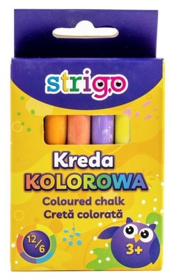 Kreda Strigo kolorowa 12 szt. Strigo