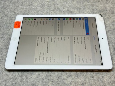 Tablet Apple iPad Air 9,7" 1 GB / 16 GB srebrny /modem lte/zlacze sim. /12