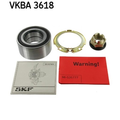 KOMPLEKTAS GUOLIŲ RATAI SKF VKBA 3618 