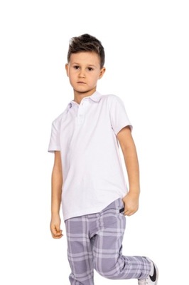 T-shirt polo All for Kids wesele komunia białe 104/110 Krk