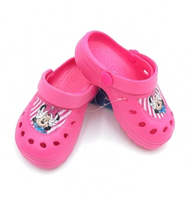 MYSZKA MINNIE MINI Klapki typu crocs roz. 30/31