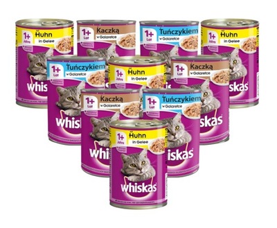 Whiskas Adult kurczak w galaretce 12x400g