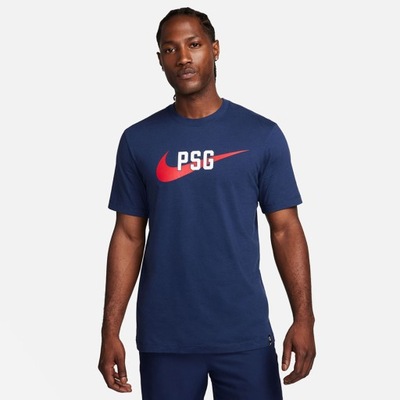 XXL Koszulka Nike PSG Swoosh FD1040-410 XXL granatowy