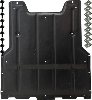 Audi q3 q 3 8u 2011 захист нижня двигуна кліпси фото №1