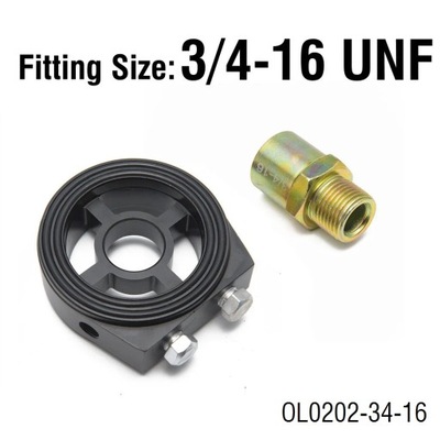 HUB SPORTS M22*1.5 OR M20*1.5 OR M18*1.5 OR 3/4-16 UNIVERSAL OIL FIL~12835