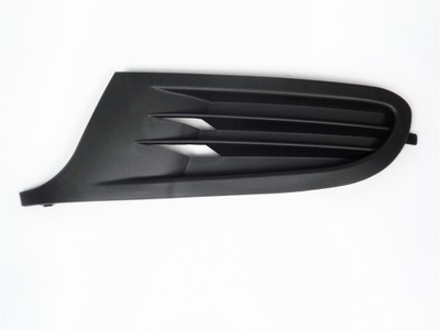 Vw golf vi 08-12 решётка радиатора решётка заглушка бампера l фото №1