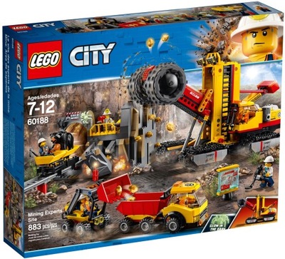 LEGO City 60188 Kopalnia 2018 unikat